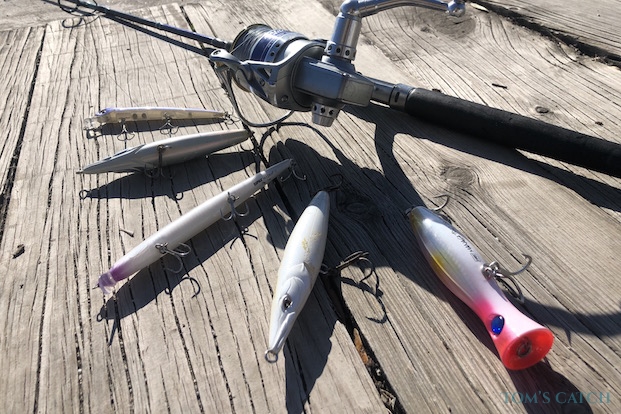 Detail lancer technique de peche