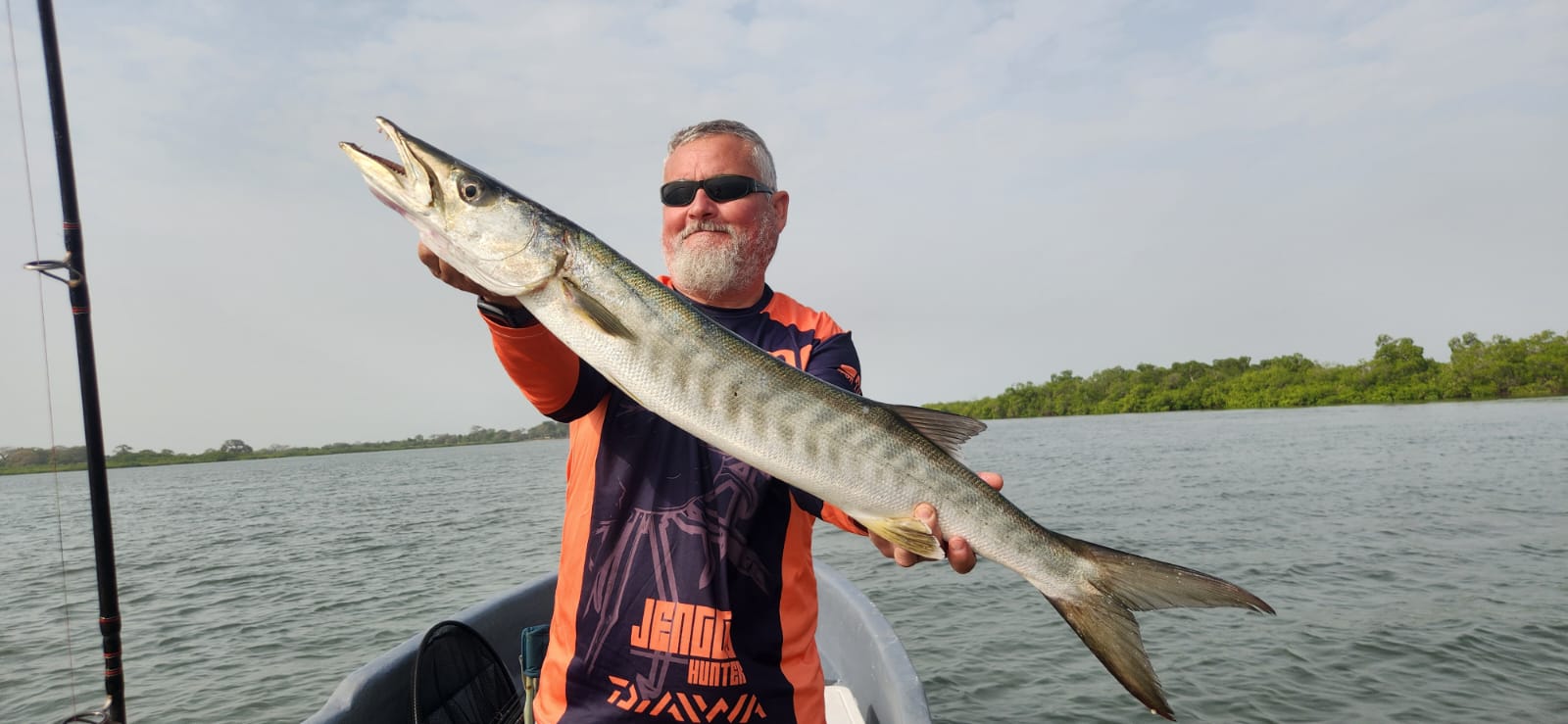 Pêche barracuda Sénégal — Téranga Découvertes pêche barracuda Sénégal — Sine Saloum