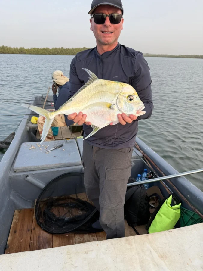 Barracuda pêché dans le delta du Saloum avec Téranga Découvertes